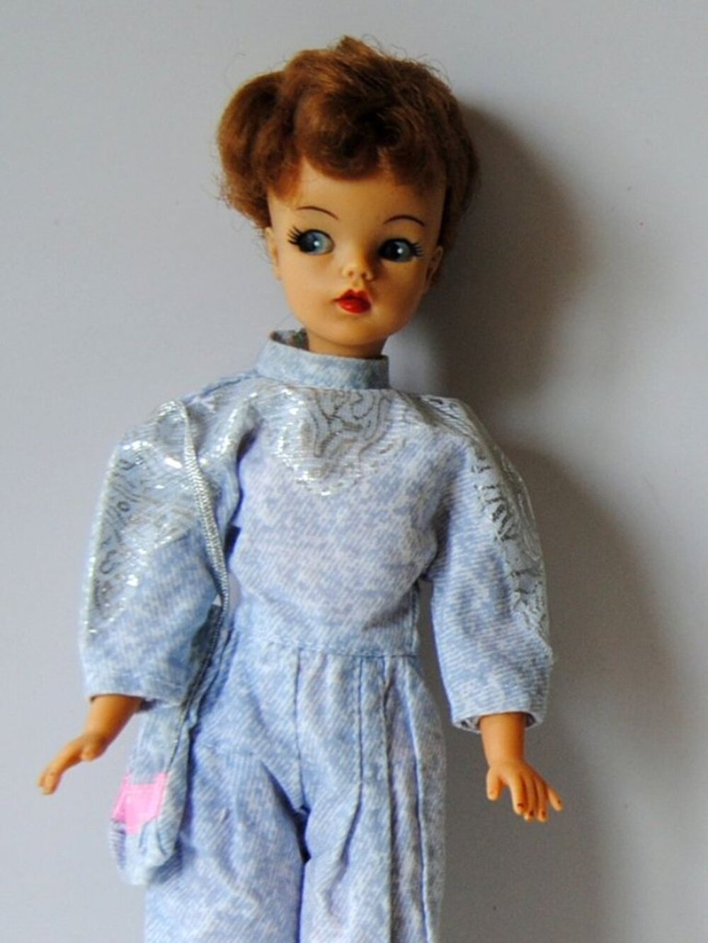 Vintage Tammy 1960s  Ideal 12"  Doll - BS-12  Light Brown Hair